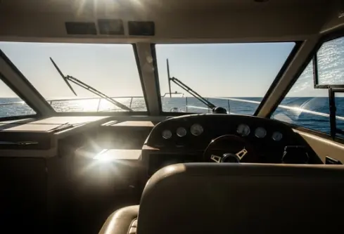 Heat and glare onboard
